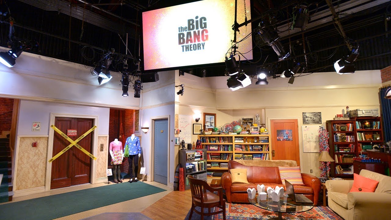 the big bang theory set