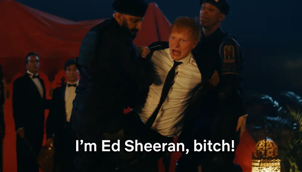 Red Notice Ed Sheeran