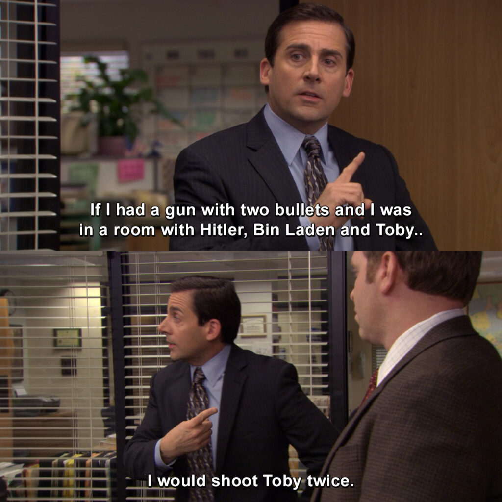 the office michael toby sahnesi 