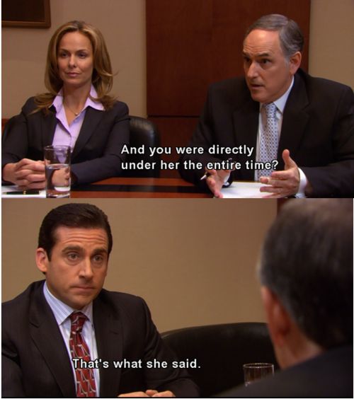 the office jan ve michael 