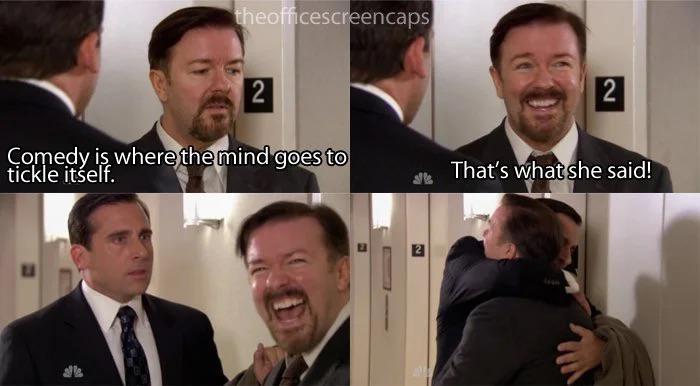 the office us ricky gervais ve steve carell 