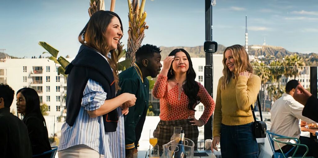 Nobody Wants This oyuncuları - D'Arcy Beth Carden ve Kristen Bell 