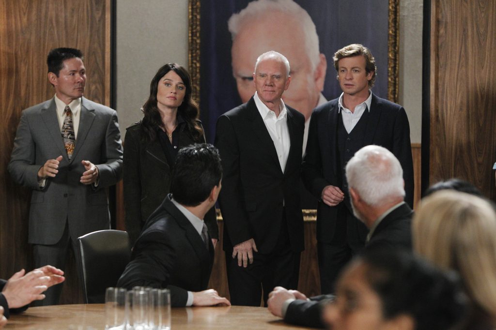 The Mentalist Bret Stiles-Malcolm McDowell