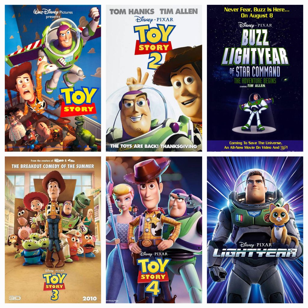 Ailecek İzlenecek Animasyon Filmleri Oyuncak Hikayesi Serisi (Toy Story)